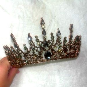 Black & Rose Gold Crown